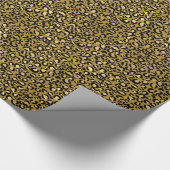 LUXE LEOPARD GOLD WRAPPING PAPIER GIFT WRAP (Hoek)