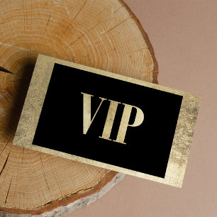 Luxe lid van VIP-kaartclub voor zwarte en gouden l Visitekaartje