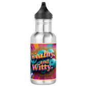 "Luxe lifestyle grappen" Waterfles (Rechts)