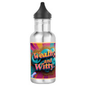 "Luxe lifestyle grappen" Waterfles (Links)