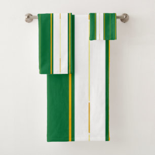 Luxe Linge Moderne Green Gold Texture Collection