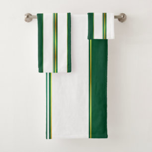 Luxe Linge tendance Green Texture Collection