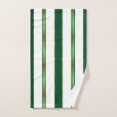 Luxe Linge tendance Green Texture Collection (Serviette à main)