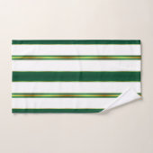 Luxe Linge tendance Green Texture Collection (Serviette à main)