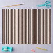 Luxe linnen Modern bruin wit textuur Collectie Tissuepapier (Craft)