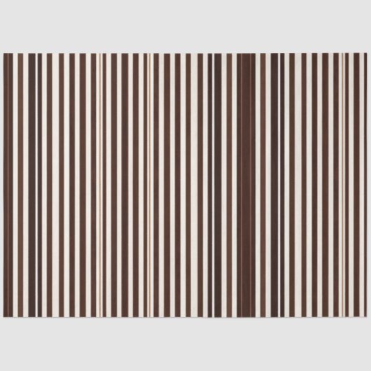 Luxe linnen Modern bruin wit textuur Collectie Tissuepapier (Voorkant)