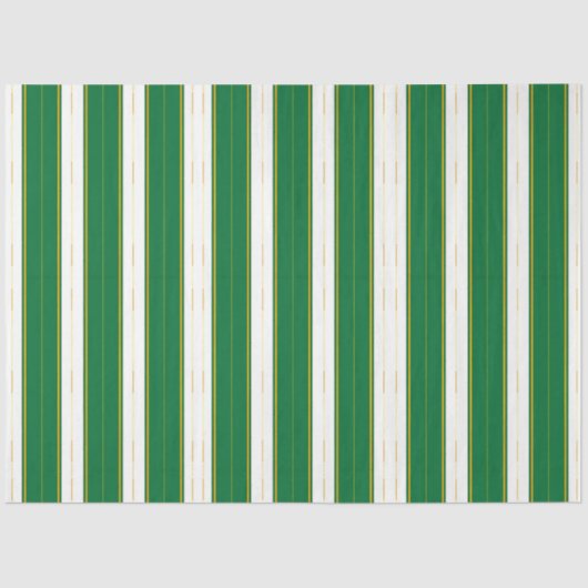 Luxe linnen Modern groen goud textuur Collectie Tissuepapier (Voorkant)