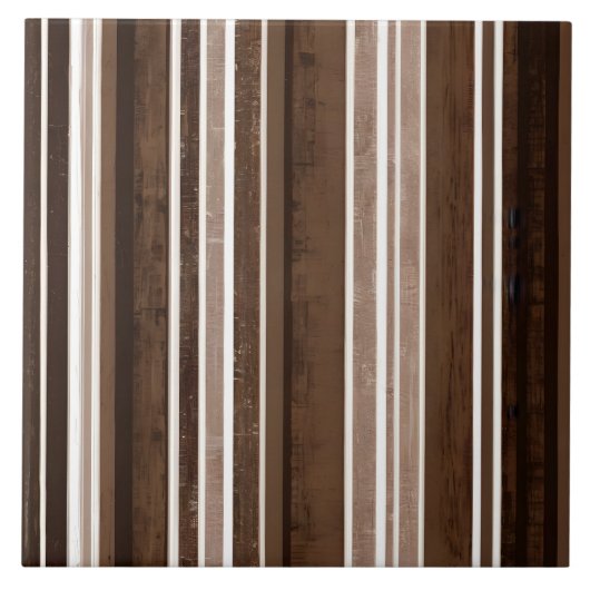 Luxe linnen trendy bruin wit textuur Collectie Tegeltje (Voorkant)