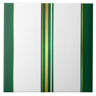 Luxe linnen trendy groen goud textuur Collectie Tegeltje