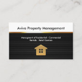 Luxe makelaar makelaar QR code Visitekaartje (Voorkant)