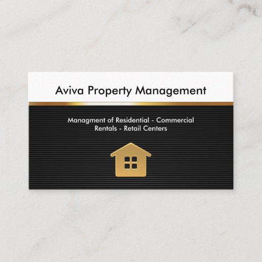 Luxe makelaar makelaar QR code Visitekaartje (Voorkant)