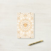 Luxe Mandala 11 Post-it® Notes (Op bureau)