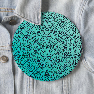 Luxe Mandala 38 Ronde Button 6,0 Cm