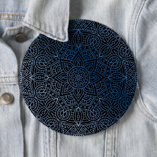 Luxe Mandala 39 Ronde Button 6,0 Cm