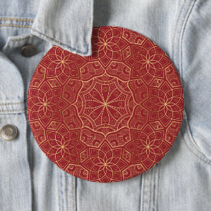 Luxe Mandala 6 Ronde Button 6,0 Cm