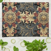 Luxe Mandala Theedoek (Gevouwen)