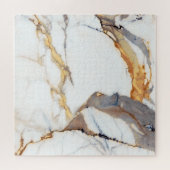 Luxe marmer: gouden Italiaanse textuur Legpuzzel (Horizontaal)