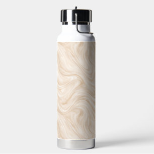 Luxe Marmer Wervelend Patroon Waterfles