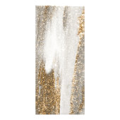 Luxe Marmer wit en grijs menu bruiloft (Achterkant)