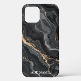 Luxe marmeren design Hoesje – Jouw naam toevoegen