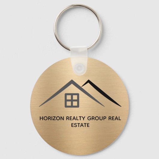 Luxe Metallic Gold Sleutelhangers (Voorkant)