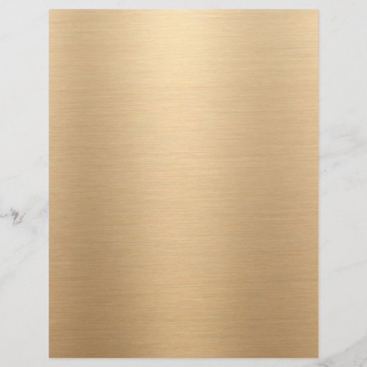 Luxe metallic goud flyer (Achterkant)