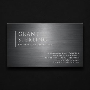 Luxe Metallic Professionele Visitekaartje