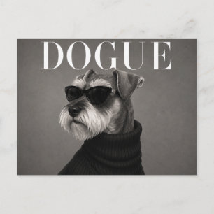 Luxe Miniatuur Schnauzer Briefkaart