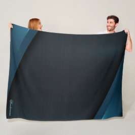 Luxe Minimaal Knusse Worp | Hedendaagse Artistieke Fleece Deken