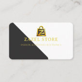 Luxe Minimalistische Zakelijke Kaart Visitekaartje (Voorkant)