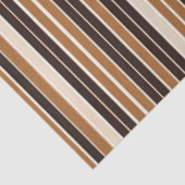 Luxe Modern Bruin Wit Linnen Textuur Collectie Tissuepapier (Detail)