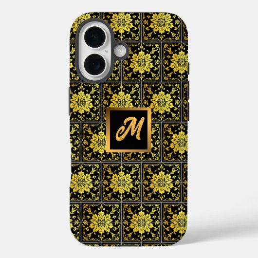 Luxe Modern Elegant Floral Collectie Case-Mate iPhone Case (Achterkant)
