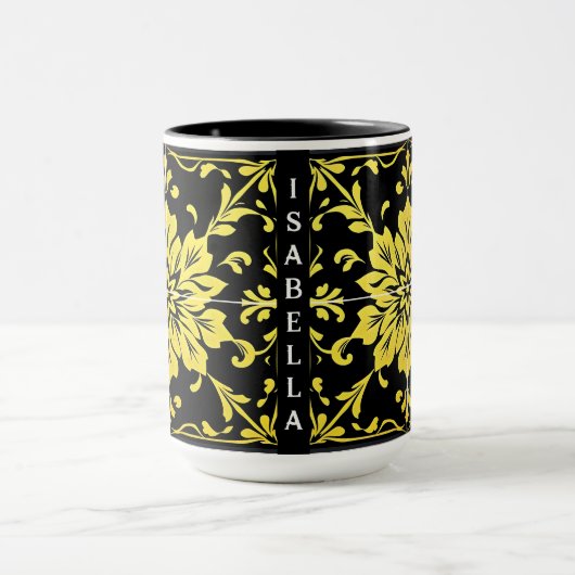 Luxe Modern Elegant Floral Collectie Mok (Midden)