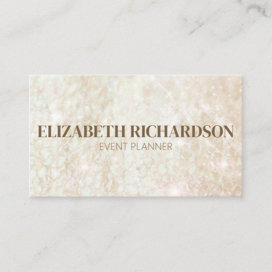 Luxe Modern Trendy Elegant Eenvoudig Minimalistisc Visitekaartje (Voorkant)