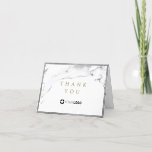 Luxe moderne de marbre faux argent de luxe merci