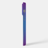 Luxe Moderne Minimal Abstrait Violet Bleu (Côté gauche)