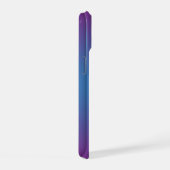 Luxe Moderne Minimal Abstrait Violet Bleu (Côté droit)