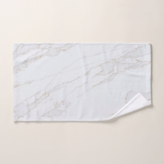 Luxe Moderne Oro Blanc (Serviette à main)