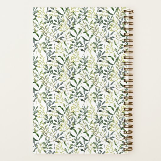 Luxe Moderne Verdure Christian Prayer Journal (Verso)