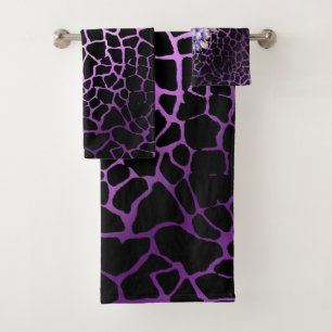 Luxe moderne violet Rose noir Tigar