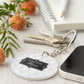 Luxe moeder van de bruidegom bruiloft Sleutelhange Sleutelhanger (Voorkant Rechts)