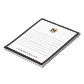 Luxe Monogram Notitieblok (Gedraaid)