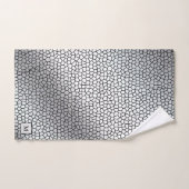 Luxe Monogramme Vitrail Silver (Serviette à main)