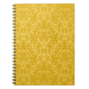 Luxe naadloze gouden bloemkool notitieboek