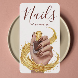 Luxe Nagelstylist Manicuriste Espresso Diepe Kloof Visitekaartje