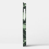 Luxe natuur verlaat achtergrond. Floral patroon, T Case-Mate iPhone Case (Achterkant / Links)