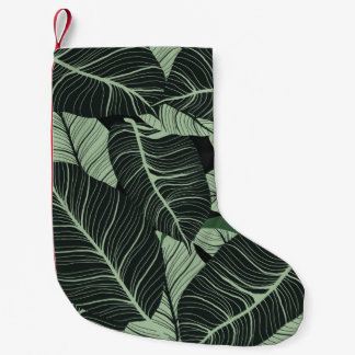 Luxe natuur verlaat achtergrond. Floral patroon, T Kleine Kerstsok