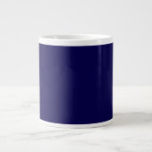 Luxe Navy JUMBO Mok (Voorkant)