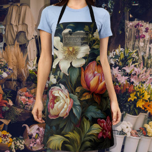 Luxe Nederlandse bloemschilderkunst Bloemschikker Schort