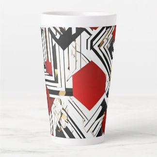 Luxe ontwerp groot latte mok
